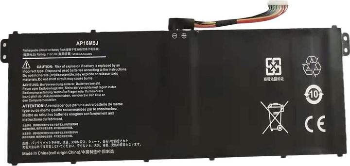 CoreParts Batterie d'ordinateur portable pour Acer (1 cellules, 6100 mAh)