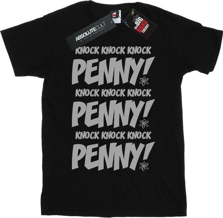 Image du produit Dam - T-shirt SHELDON KNOCK KNOCK PENNY - Fille (152, 158)