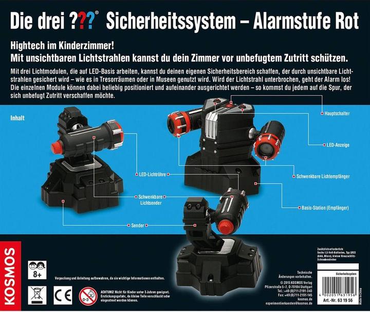 Produktbild Kosmos Die Drei??? Sicherheitssystem