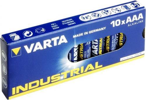 Actual product image Varta industrial alkali (10 pcs., AAA, 1250 mAh)