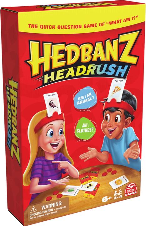 Actual product image Spin Master HEDBANZ RARA Wat Ben Ik? Reisspel (Dutch)