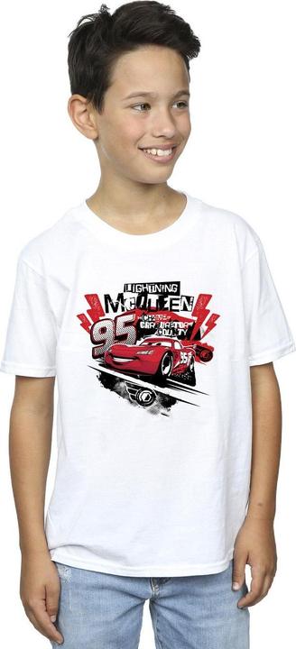 Actual product image Disney Boys Cars Lightning McQueen Collage T-Shirt (116)