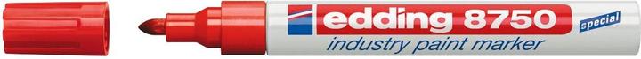 Image du produit Edding Marqueur spécial 8750 industry paint marker (Rouge, 4 mm, 10 x)