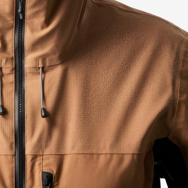 Produktbild Dreamscape Snowboardjacke Herren Skijacke - SNB 500 Ziprotec camel/schwarz (XXL)