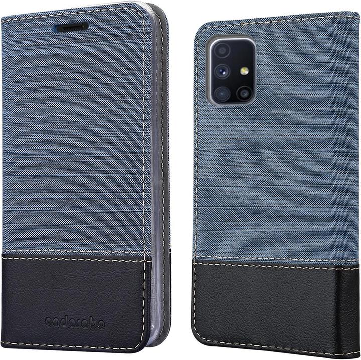 Actual product image Cadorabo Book Jeans Optics Cover (Samsung Galaxy M51)