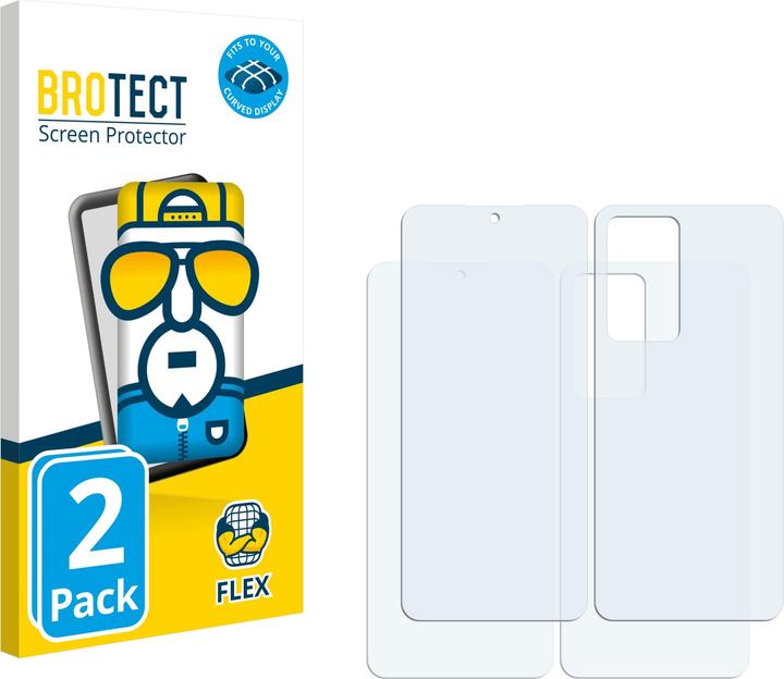 Actual product image BROTECT Full-Cover Protector (2 Piece, Realme 12 Pro+)