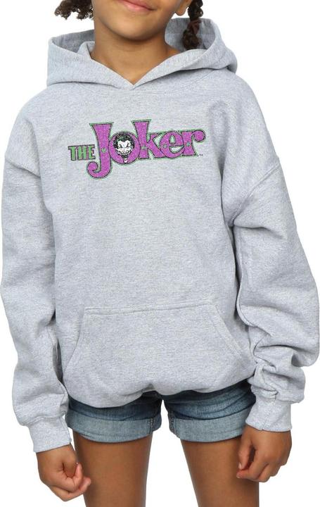 Produktbild The Joker Crackle Logo Kapuzenpullover Mädchen (152, 158)