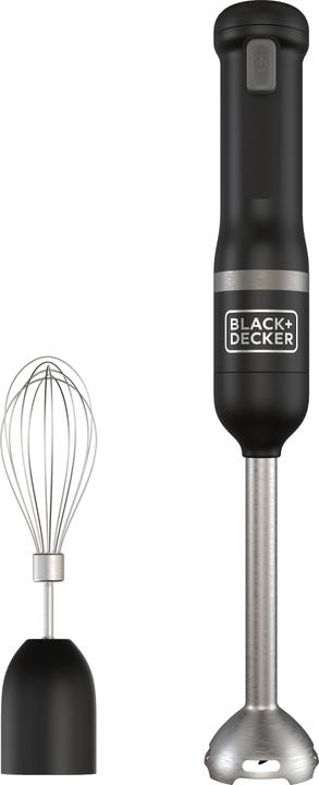 Actual product image Black & Decker Hand Blender Kitchen Wand Black, 2-piece