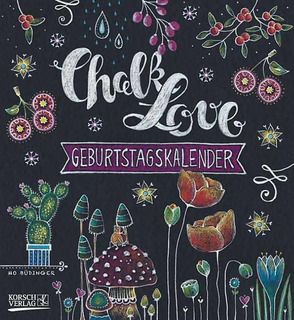 Immagine prodotto Calendario di compleanno Chalk Love (Speciale, Tedesco)