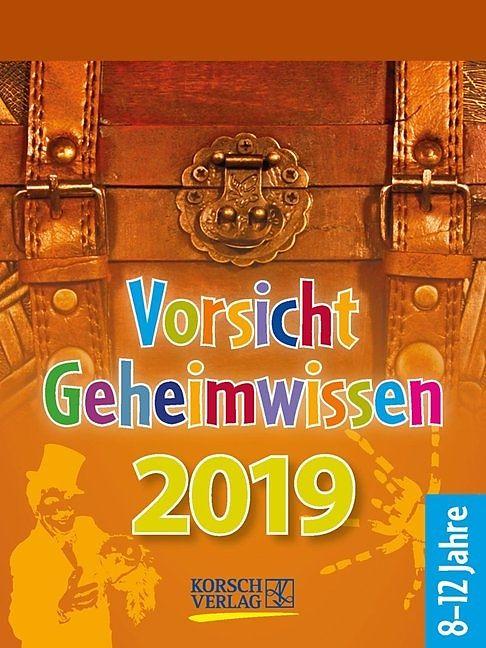 Produktbild Vorsicht Geheimwissen 2019 Tages-Abreisskalender (Deutsch)