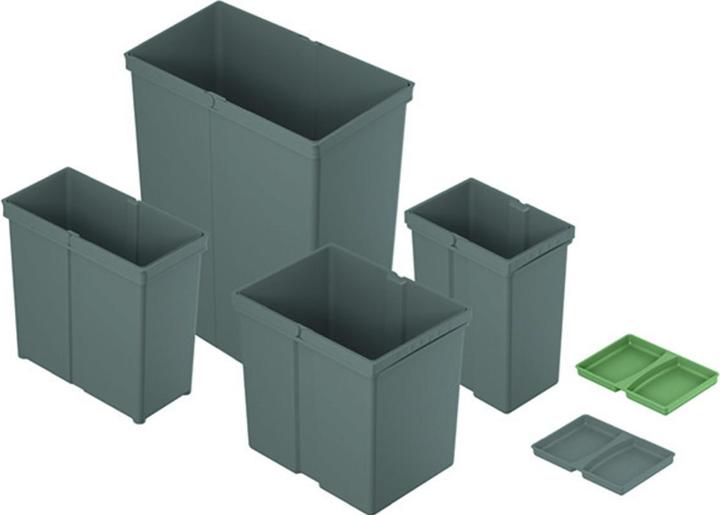 Actual product image Hettich Eimer anthrazit (17 l)