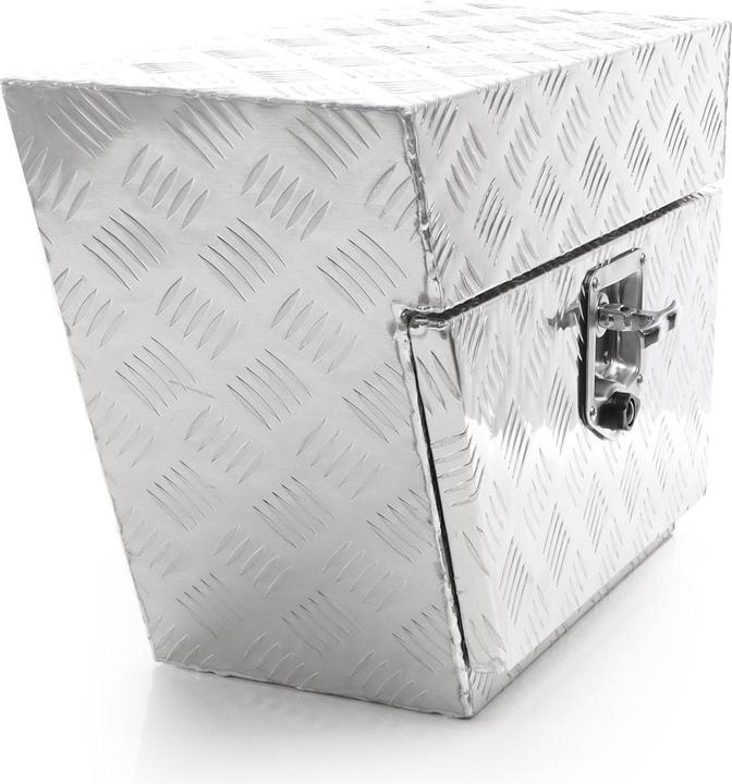 Produktbild XPOtool Aluminium Unterflurbox Links 60x25x40cm Deichselbox Staubox Staukasten
