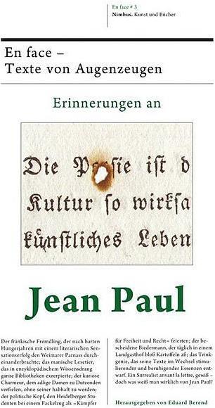 Image du produit Souvenirs de Jean Paul (Allemand)