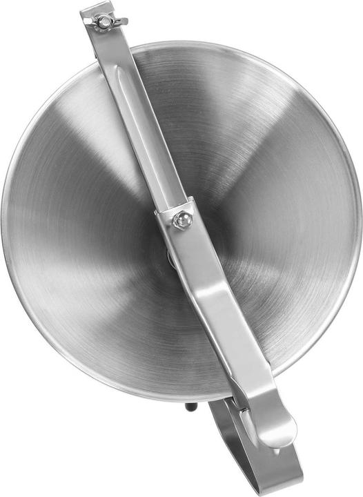 Actual product image Royal Catering Piston Funnel - 1.8 L - Stainless steel - 3 filling tips
