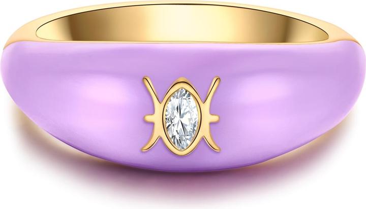 Immagine prodotto Glanzstücke München Anello da donna segno zodiacale Pesci - 35958 (52, 925 Argento)