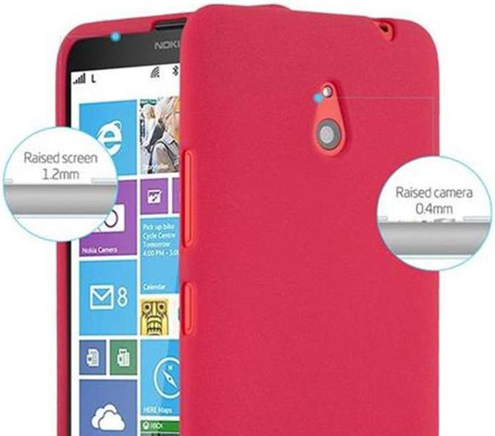 Actual product image Cadorabo TPU Frosted Cover (Nokia Lumia 1320)
