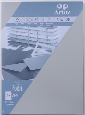 Produktbild Artoz 1001 A4 220g lichtgrau 5 Kartons (A4, 220 g/m², 5 x)