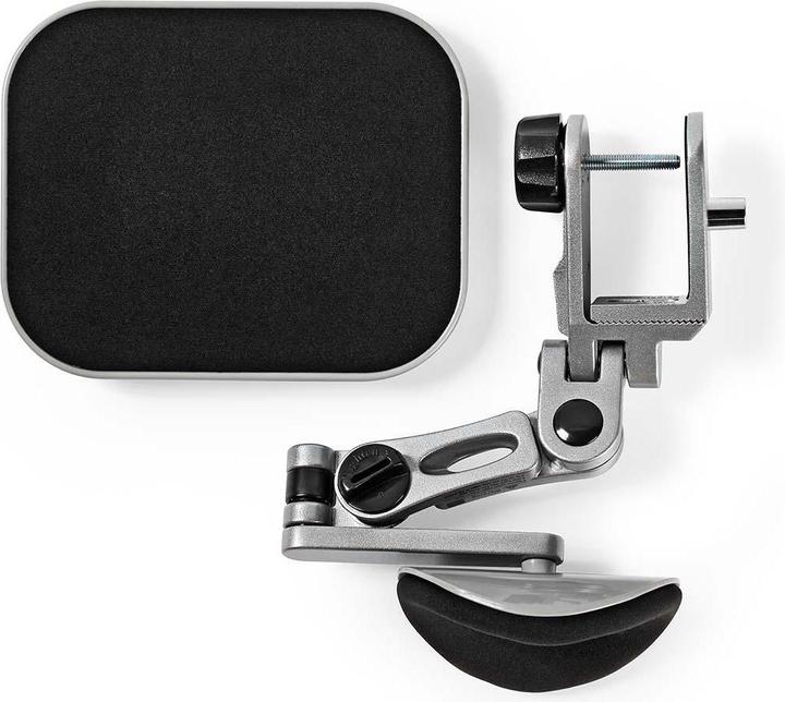 Produktbild Nedis Ergonomische Armauflage - Drehbar - Schreibtisch - Mit Mauspad - Bietet Komfort und Halt - Nim
