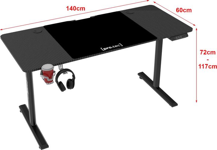 Actual product image Pro-Tec Hayward (140 x 60 x 117 cm)