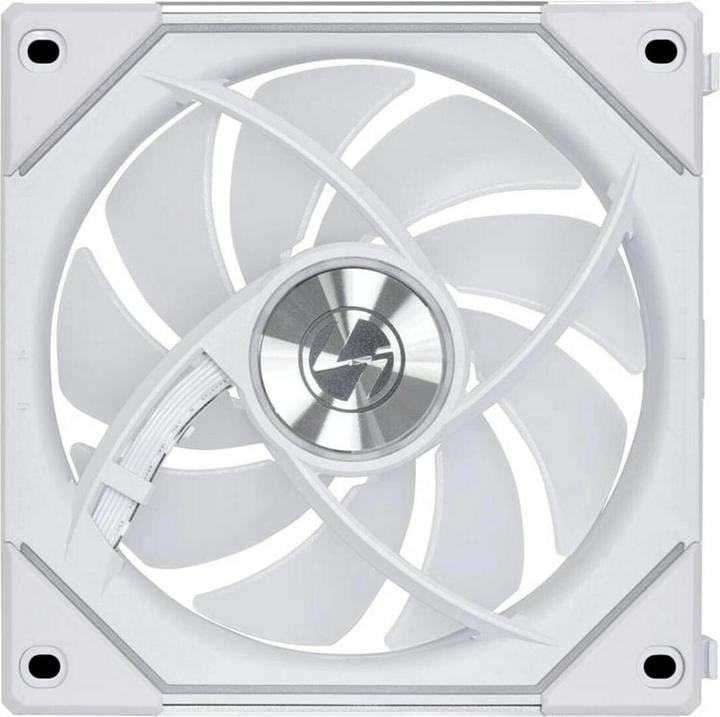 Actual product image Lian-Li UNI FAN SL-INF 120 ARGB Reverse Blade PWM Fan - 120mm, white (120 mm, 1 x)