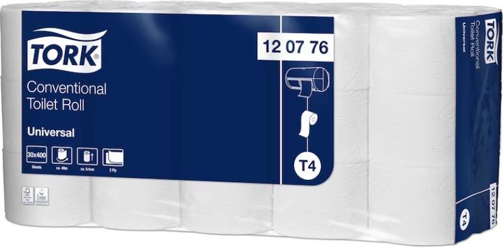 Produktbild Tork Toilettenpapier T4 Universal 2-lagig 30 Rollen (30 x)