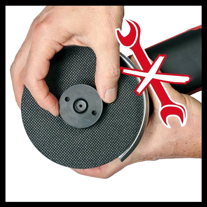 Actual product image Einhell Cordless angle grinder TE-AG 18/ 115 Q Li Kit (1x 4.0 Ah)