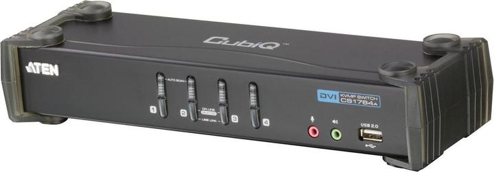 Produktbild Aten CS1764A, 4 Port KVM Switch, 2x USB, DVI