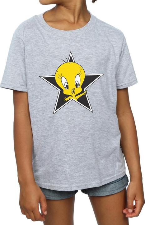 Immagine prodotto Looney Tunes Tweety Pie Star Maglietta Ragazze (152, 158)