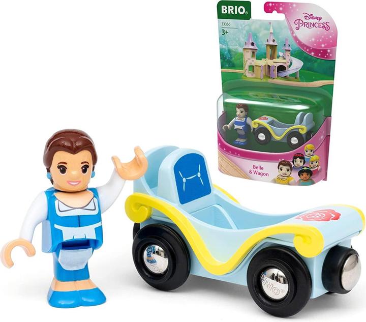 Immagine prodotto Brio Treno Disney Princess Belle con carrozza