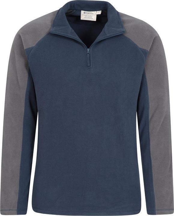 Immagine prodotto Mountain Warehouse Top in pile Ashbourne II con mezza zip da uomo (L)