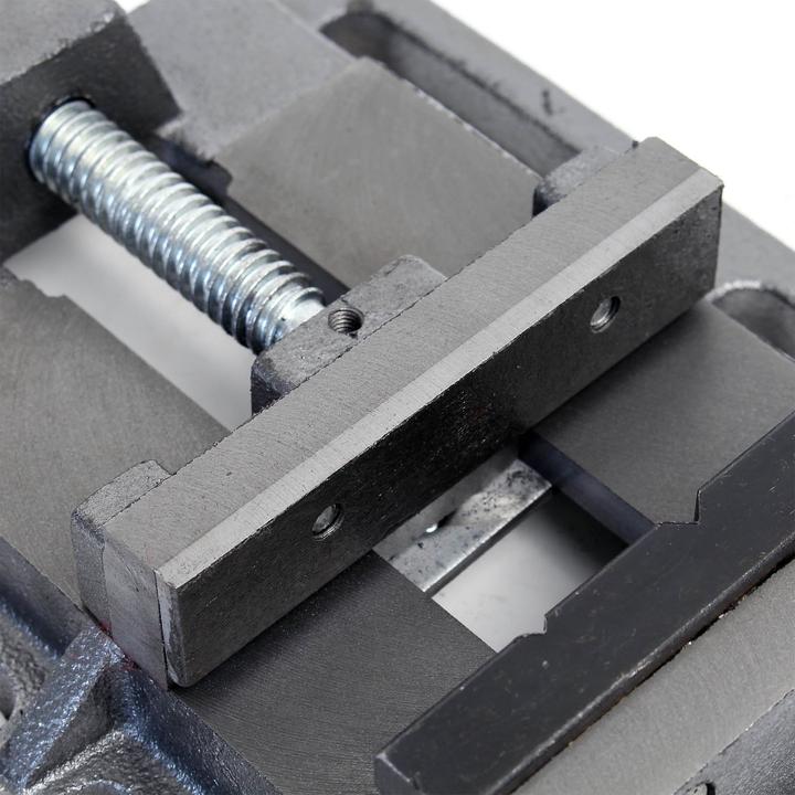 Produktbild Wiltec Maschinenschraubstock 75mm Werkstatt Schraubstock Tischbohrmaschine (75 mm)