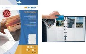 Image du produit HERMA Housses pour photos (23 x 31 cm, 250 x)