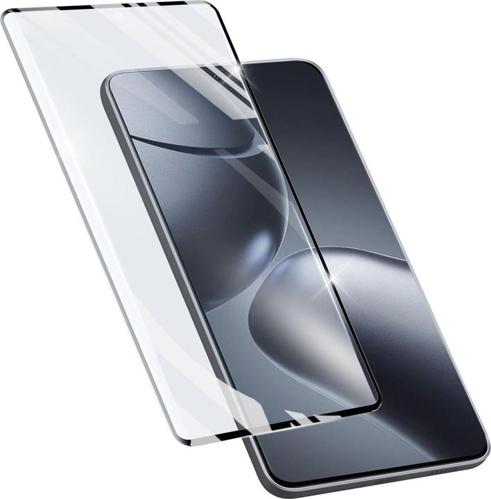 Actual product image Cellularline Impact Glass Capsule (1 Piece, Xiaomi Redmi Note 14 Pro+ 5G, Xiaomi Redmi Note 14 Pro 5G)