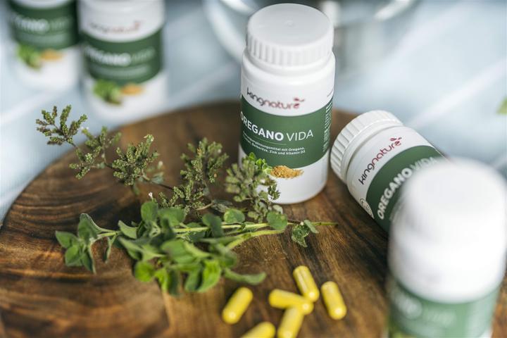Image du produit Kingnature Oregano Vida Kapsel 614 mg (60 pièce(s), Capsules, 75 g)