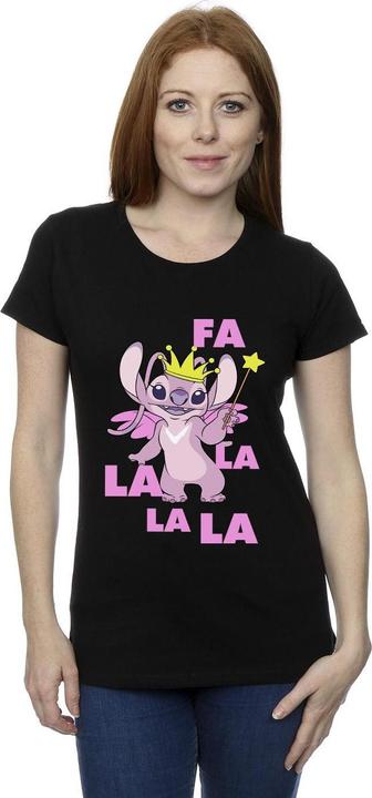 Immagine prodotto Disney Lilo & Stitch Angel Fa La La Maglietta Donna (XL)