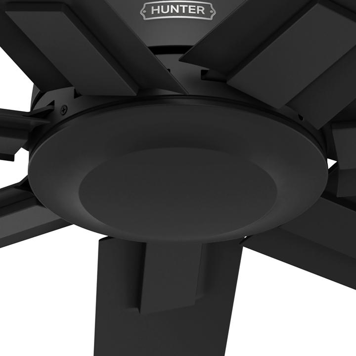 Actual product image Hunter Fans DC Deckenventilator Sahira Schwarz mit Fernbedienung (42 dB)