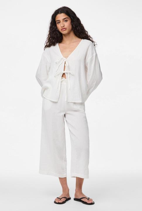 Actual product image Pieces PCSASTINA GEBUNDENE Musselin Oberteil (S)