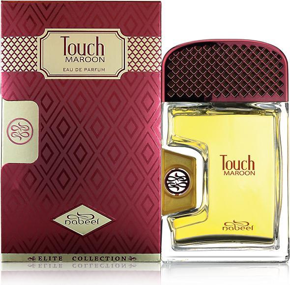 Nabeel Elite Collection Touch Maroon Eau De Parfum Spray 80ml (Eau de Parfum, 80 ml)