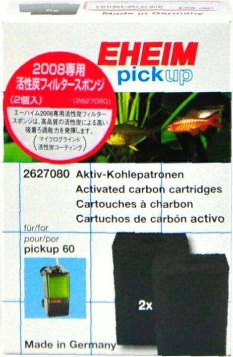 Actual product image Eheim Activated carbon patr. 2008 2 pieces (Internal filters, Fresh water)