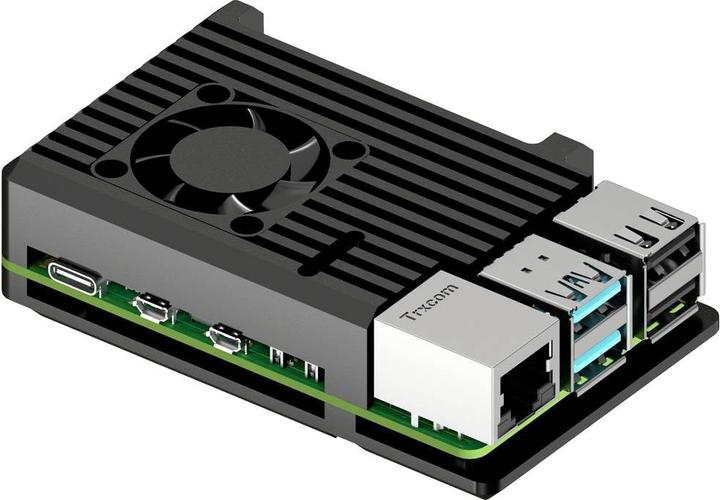 Image du produit Joy-it Armor Case BLOCK ACTIVE Boîtier SBC Convient pour (kits de développement) : Raspb