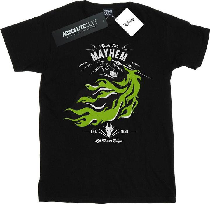 Immagine prodotto Disney Evil Queen Made For Mayhem Maglietta Ampia Donna (XL)