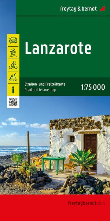 Produktbild Lanzarote, Strassen- und Freizeitkarte 1:75.000, freytag & berndt