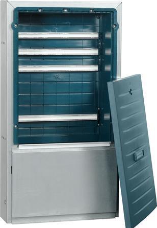 ABB CDC2000 PK48 Kabelbox EL mit Phase und isolierter Nullleiterschiene inkl. Feuchtigkeitssperre An