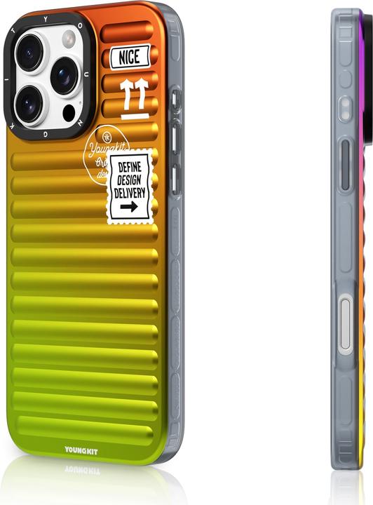 Produktbild Youngkit Hülle Glow Luggage-Inspired /violett (Apple iPhone 16 Pro Max)