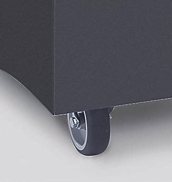 Actual product image kaiserkraft Recyclable material collector made of sheet steel, flame-extinguishing (75 l)