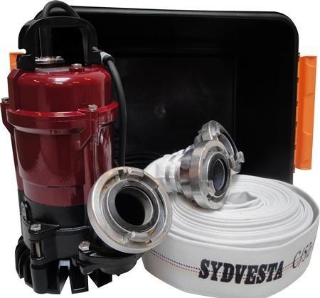 Sydvesta Entreprenørpumpe SPX 400 RW, Max kapacitet 233 l/min,Max løftehøjde 12 mtr.Leveres i plast