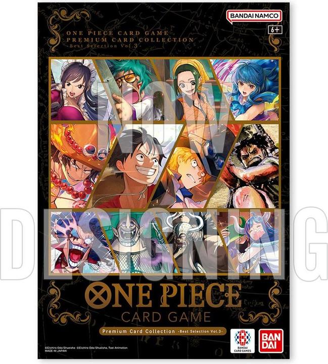 Actual product image One Piece Premium Card Collection - Best Selection Vol.3 EN (English, Booster Pack)