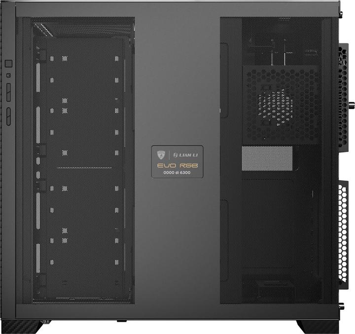 Actual product image Lian-Li O11D EVO RGB Automobili Lamborghini Edition - black (Mini-ITX, mATX, ATX, E-ATX)