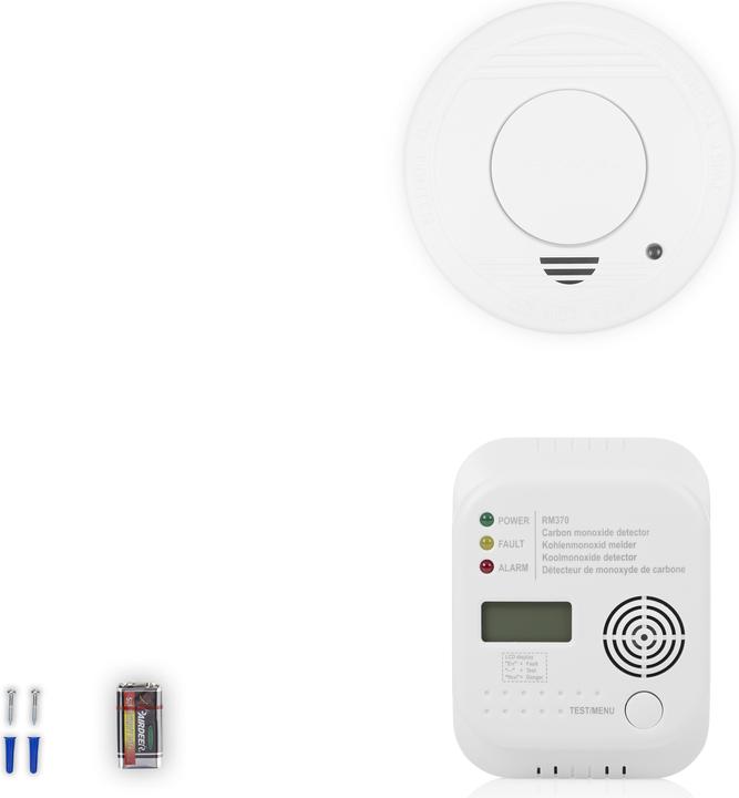 Actual product image Smartwares Set COMelder and alarm