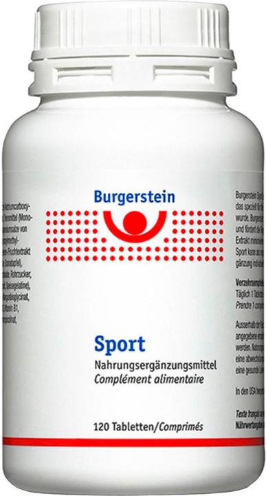 Actual product image Burgerstein Sport (120 Piece, Pills, 230 g)
